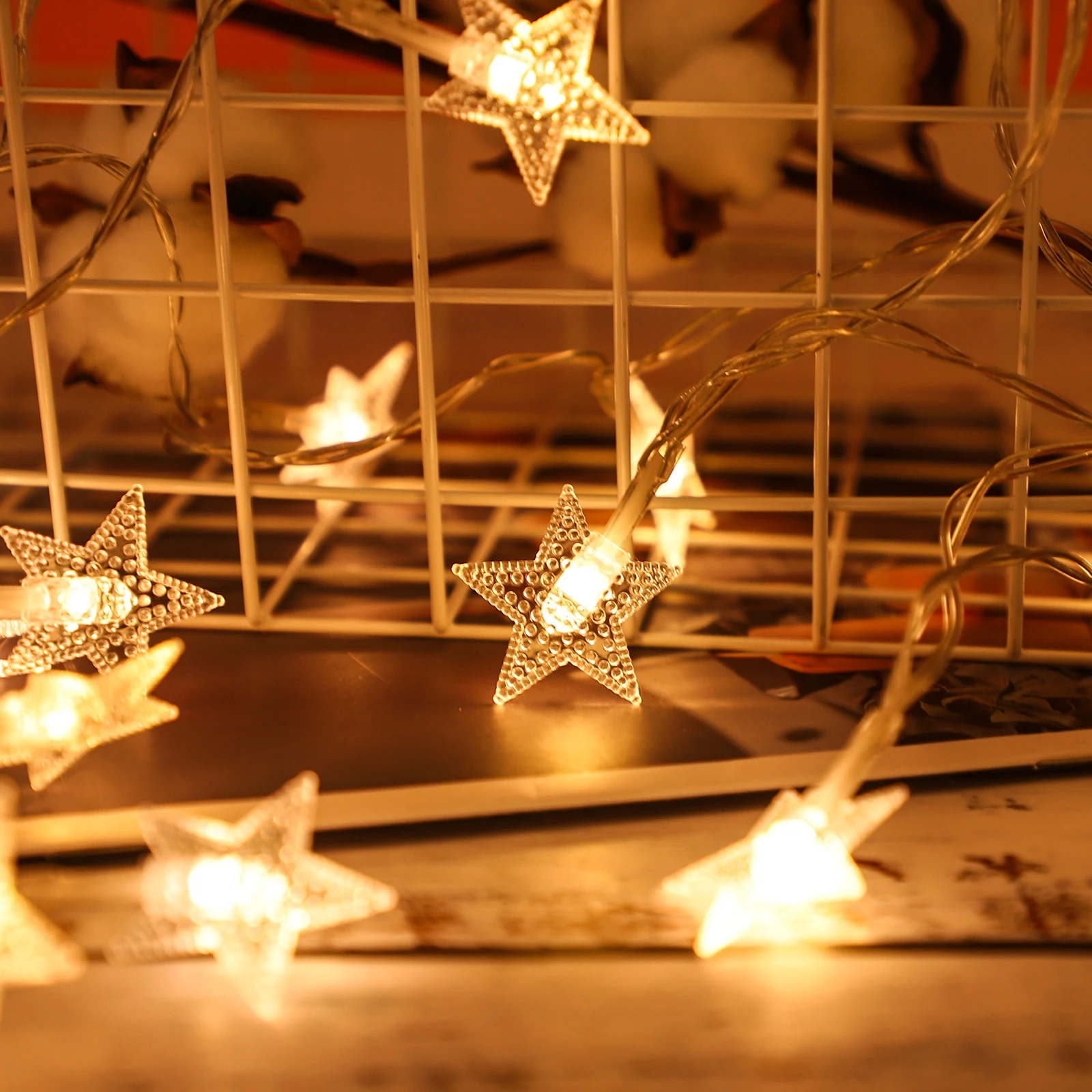 

christmas lights 10/20 LED Light String Twinkle Garlands Battery Powered New Year Christmas Decorations for Home Fairy Lights