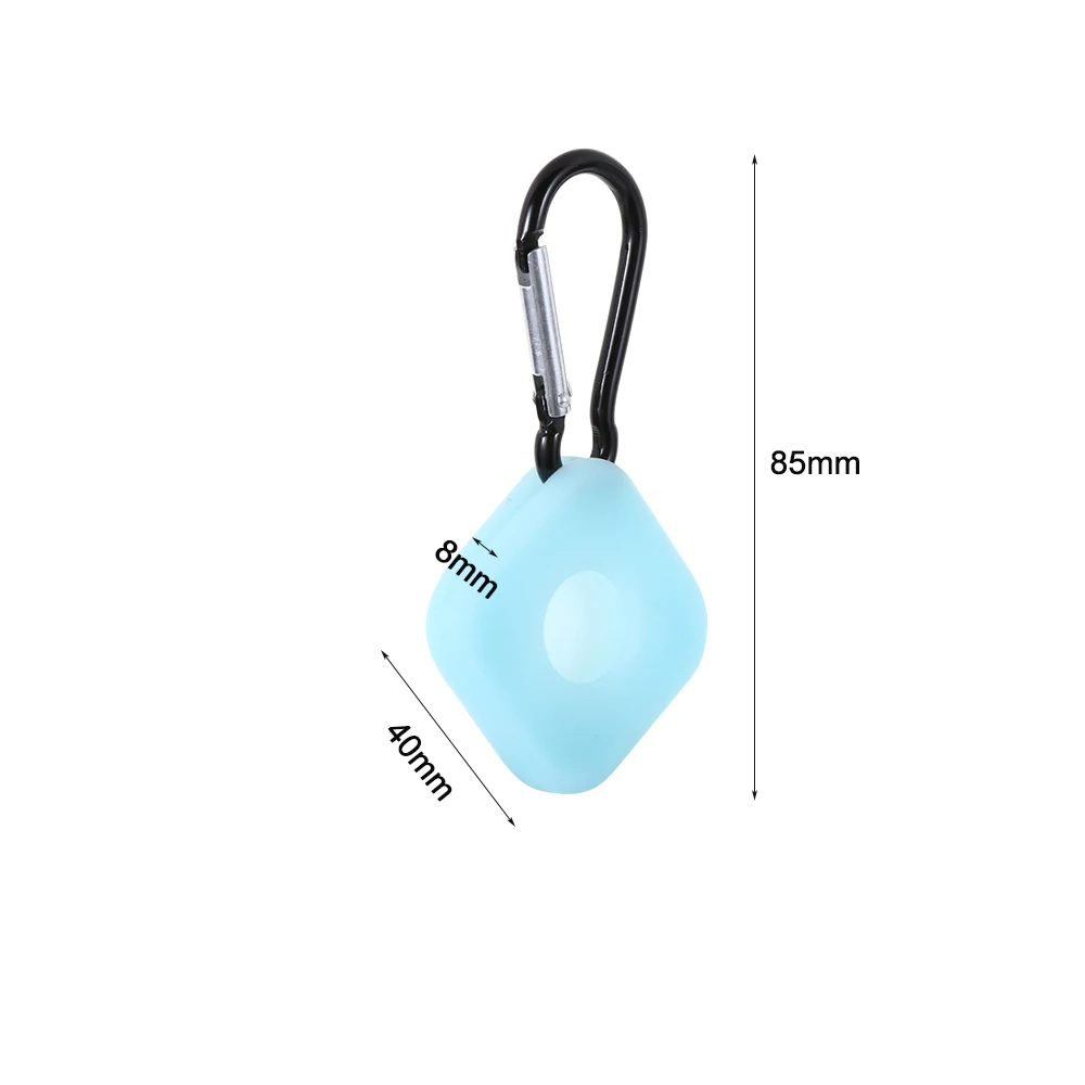

Protective Sleeve Case Cover Antilost Device Keychain Bluetooth Wireless Tracker Protect Shell Leather Silicon For Apple Airtags
