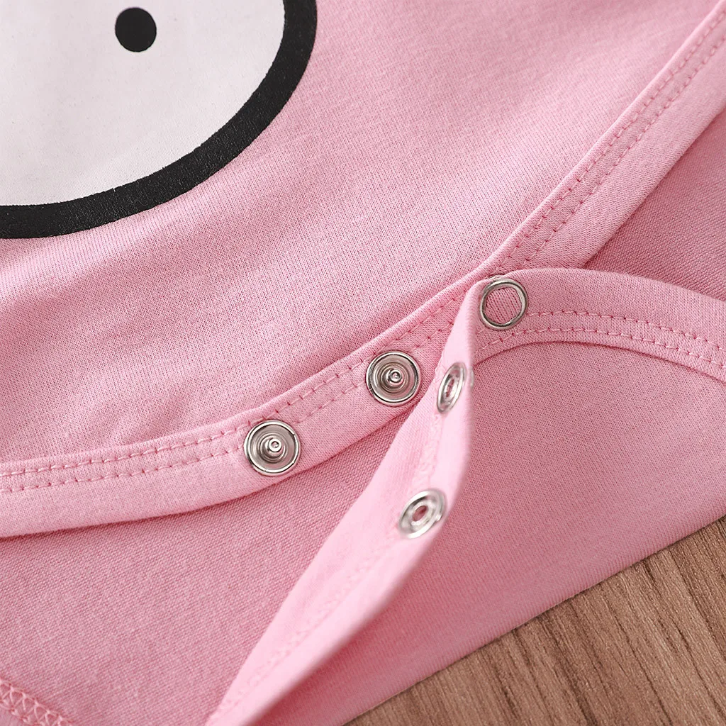 Детская осенняя одежда милый комбинезон с длинными рукавами и рисунком коровы