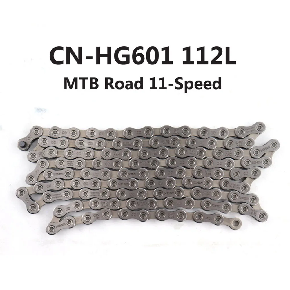 

11 Speed Bicycle Chain Super Narrow HG 601 Wear Resistant 112/116/124 Link MTB Mountain Road Bicycle Bike Chain