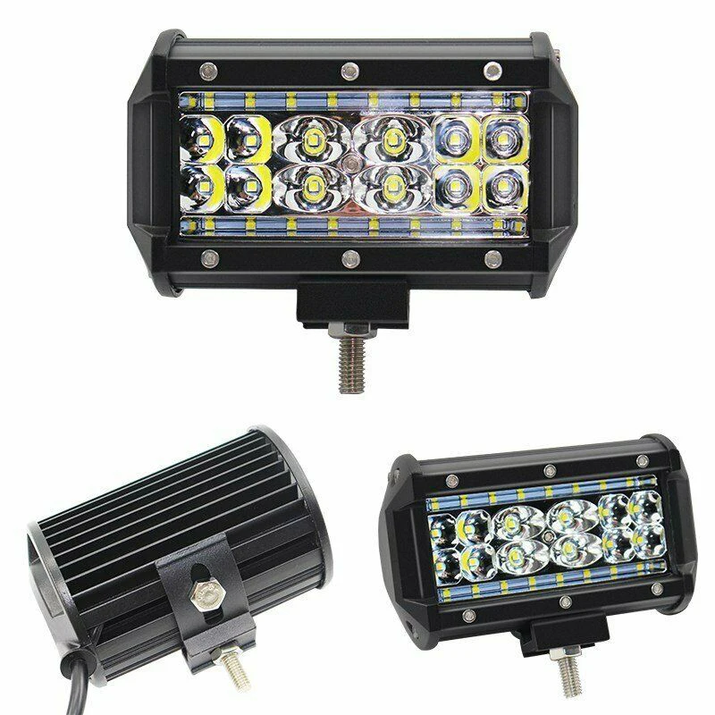 1x5 дюймов 84 Вт светодиодный Рабочий фонарь автомобильный Грузовик Прицеп Лодка