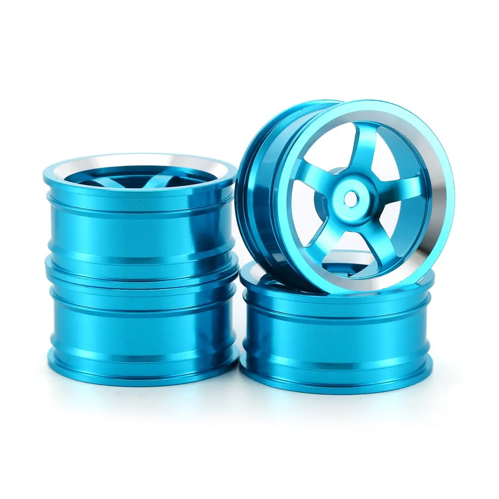 

4PCS Aluminum 52MM Wheel Rims For HSP 94123 94122 1/10 Off Road Monster Truck RC Climbing Car Upgrade Parts