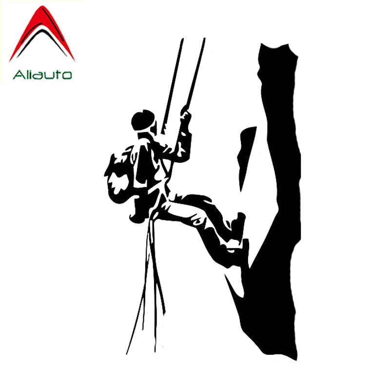 

Креативная Автомобильная наклейка Aliauto, модные спортивные виниловые аксессуары для альпинизма, ПВХ наклейка для Suzuki Grand Vitara Opel Insignia,17 см * 10 с...