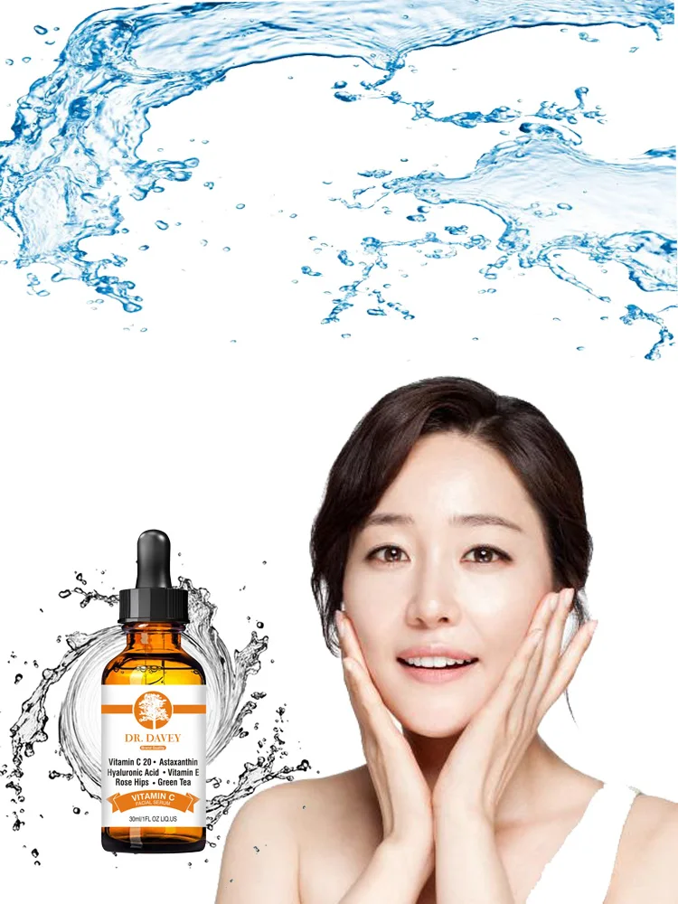 DR.DAVEY уход за кожей Витамин С 20 астаксантин Гиалуроновая Кислота Е шиповник
