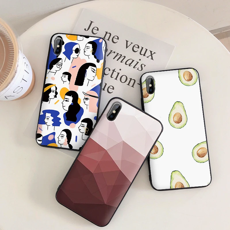 Розовый милый чехол для телефона samsung Galaxy J4 J6 J8 2018 s prime j7 duo Plus Силиконовая задняя