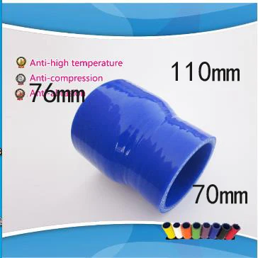 

id70/76mm Silicone Transition Coupler Turbo Intercooler Pipe Hose Reducer 110mm