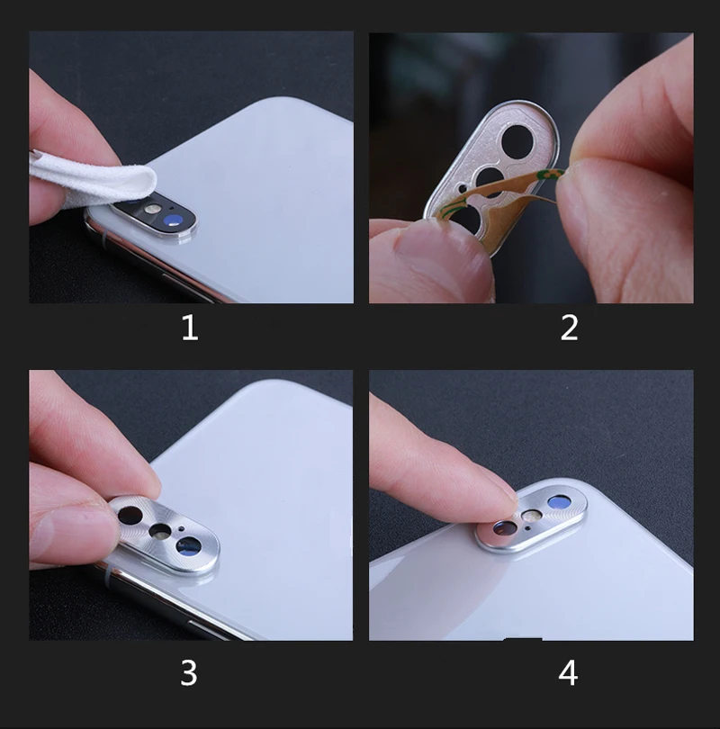 Защитный чехол для объектива камеры Redmi Note 8T алюминиевый с покрытием Xiaomi 8 Pro