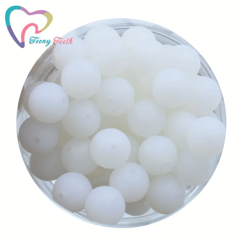 10 шт. прозрачные белые силиконовые бусины 9 15 мм|Бусины| |