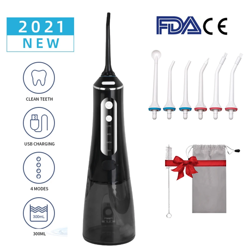 

Ирригатор полости рта, 4 режима, USB, 300 мл