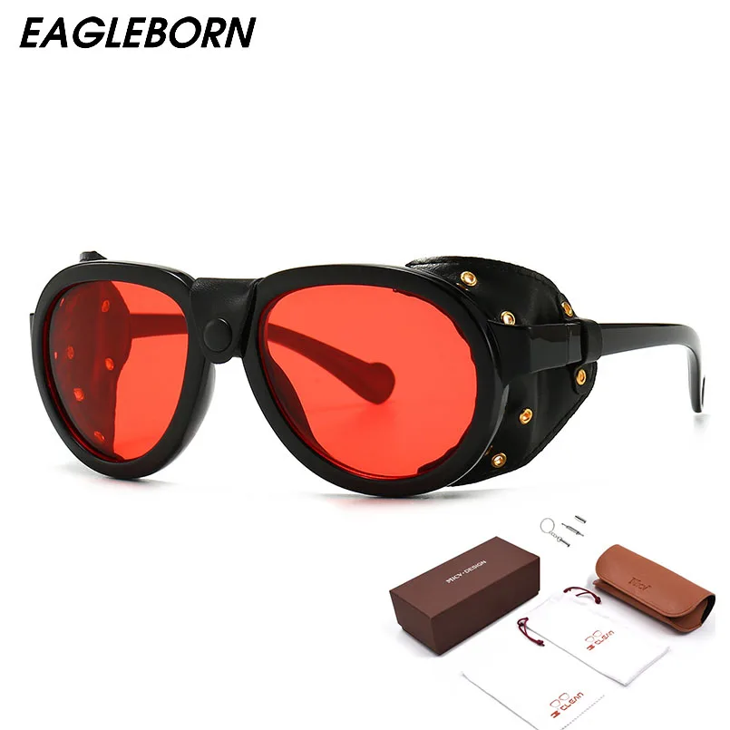 

Women Men Polarized Sunglasses Luxury Fashion Steampunk Ladies Vintage Brand Designer Female Sun Glasses SYXGLS37