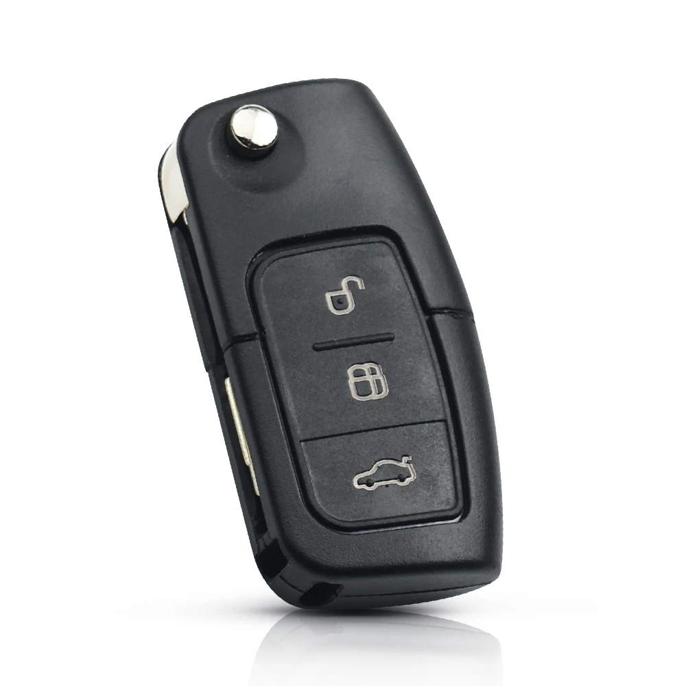 DANDKEY 3 кнопочный складной модифицированный Чехол для автомобильного ключа Ford Focus