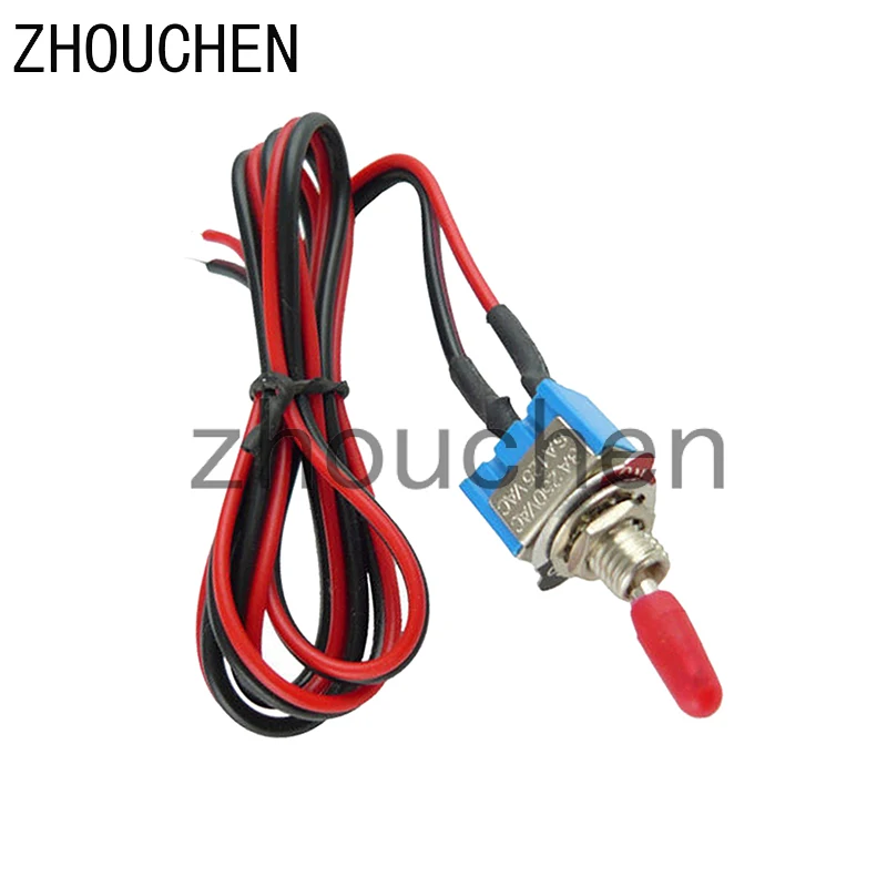 Предварительно проводной мини-переключатель ВКЛ/ВЫКЛ для сигнализации