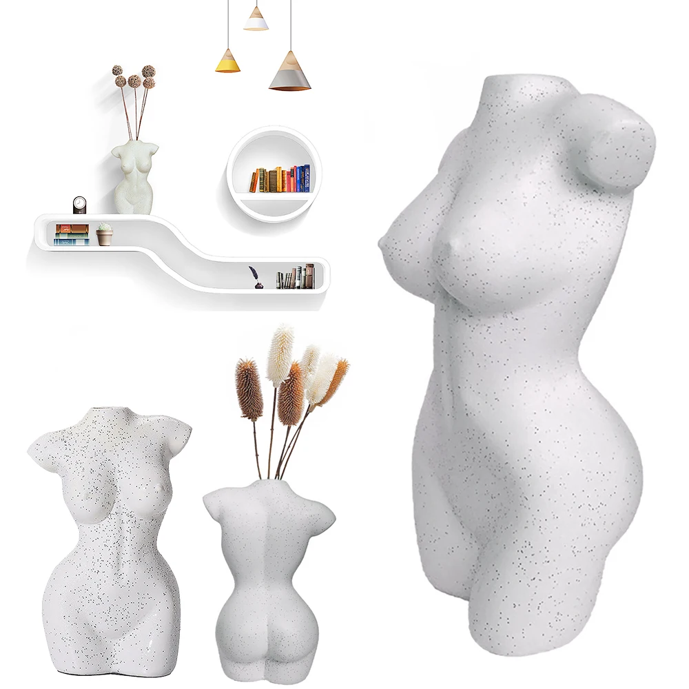 Искусство девушка бюст ваза декор интерес задница статуя женщина модель