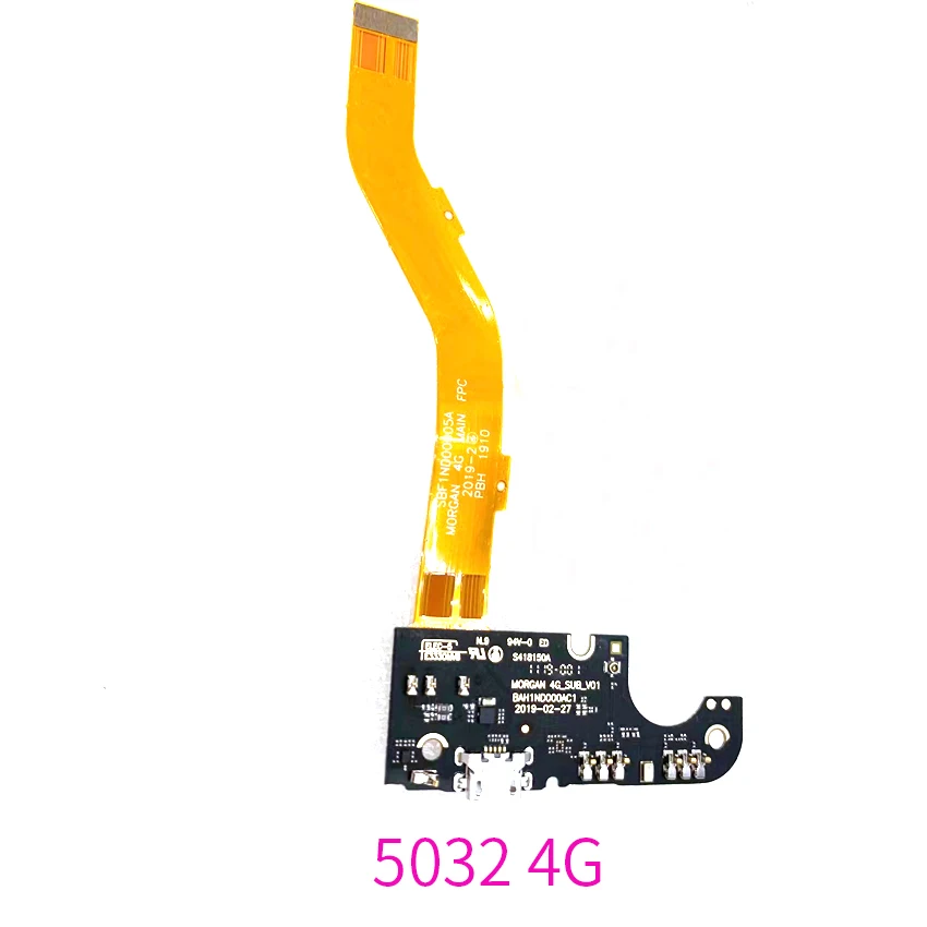 Для Alcatel 5032 4G USB-порт для зарядного устройства Док-станция разъем платы гибкий