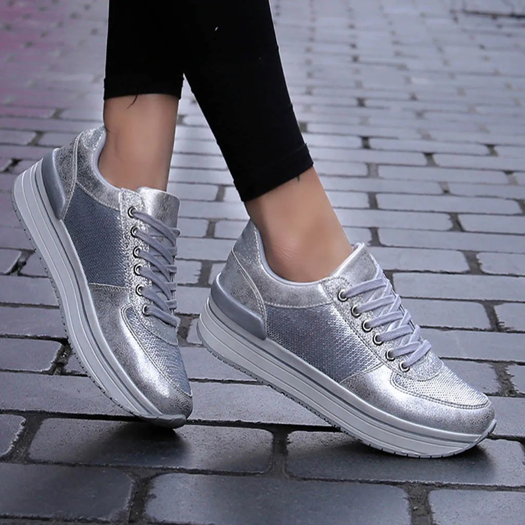 Женская обувь Спортивная Женские кроссовки Осенняя повседневная спортивная с