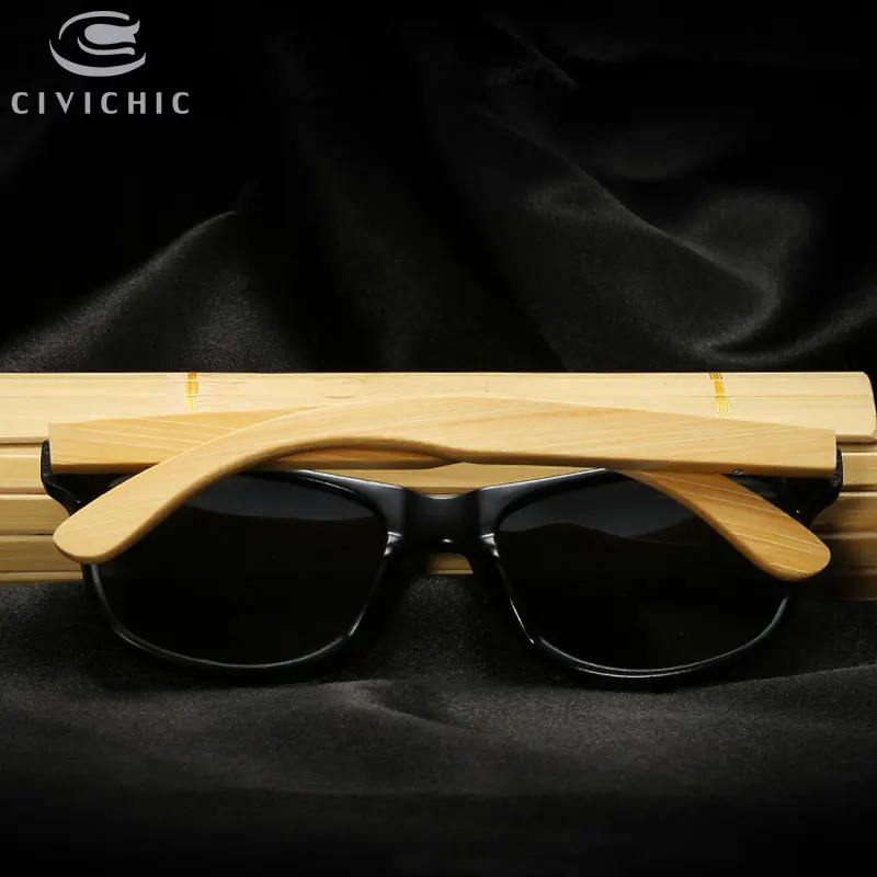 Очки солнцезащитные мужские и женские поляризационные шикарные деревянные