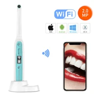 wireless wifi oral dental endoscope 8 adjustable led lights intraoral camera hd video for ios android teeth inspection endoscope