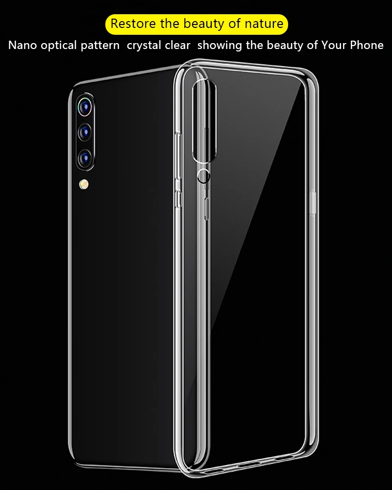 Чехол для телефона XIAOMI MI9 MI8SE MI8 Силиконовый ТПУ мягкий ультра тонкий прозрачный