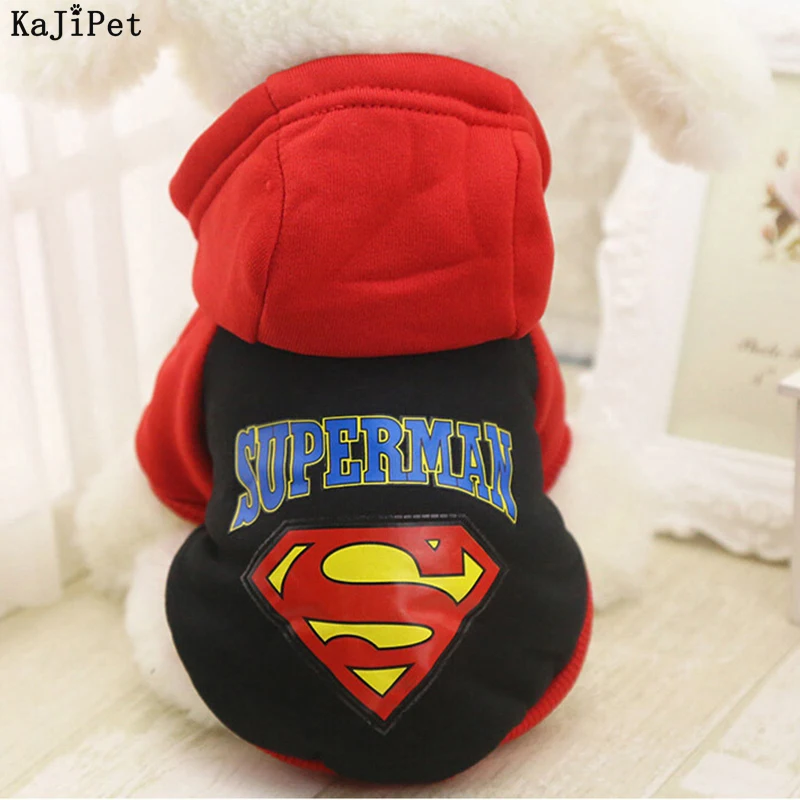 

Cartoon Dog Hoodie Puppy Clothes Winter Warm Dog Clothes For Small Dogs Winter Coats Soft Warm Pet Clothing For Dog Clothes Coat
