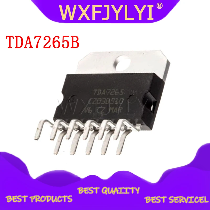 2 шт./лот аудио усилитель IC TDA7265 TDA7265B ZIP 11 тест хорошо|integrated circuit|circuit integre |
