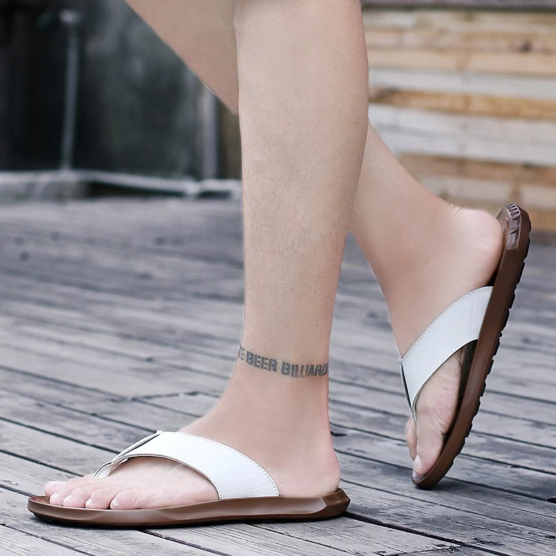 

Sandale Homme Ete Shoes Men Sandals Slide Sandalias Hombre Rubber Verano Beach Transpirables Deportivas Sandal