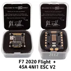 Контроллер полета ZEEZ F7 2020 V2 и 45A 4 в 1 ESC V2 с бортовым для гоночного дрона RC FPV