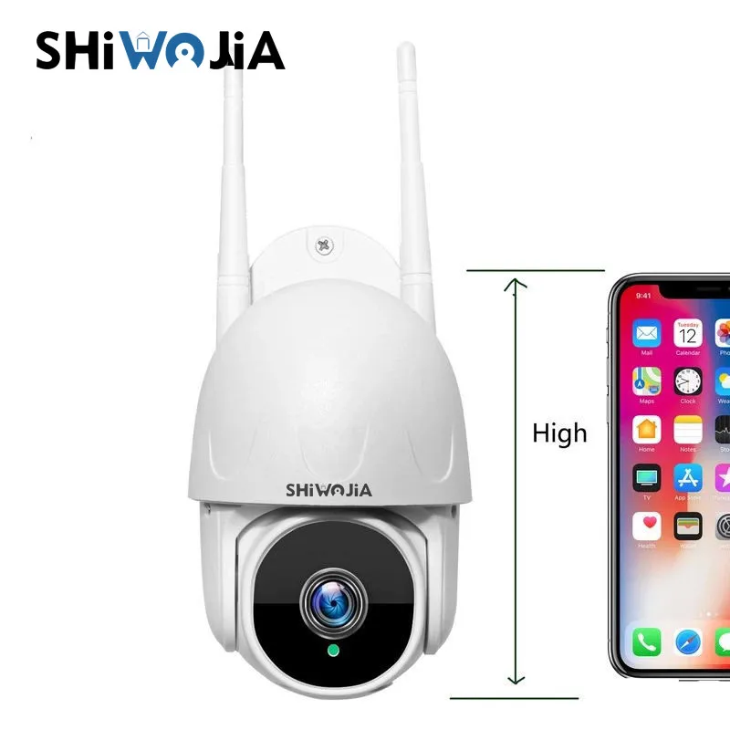 Облако Wi-Fi Камера открытый 2MP автоматическое отслеживание 1080P PoE IP PTZ Скорость