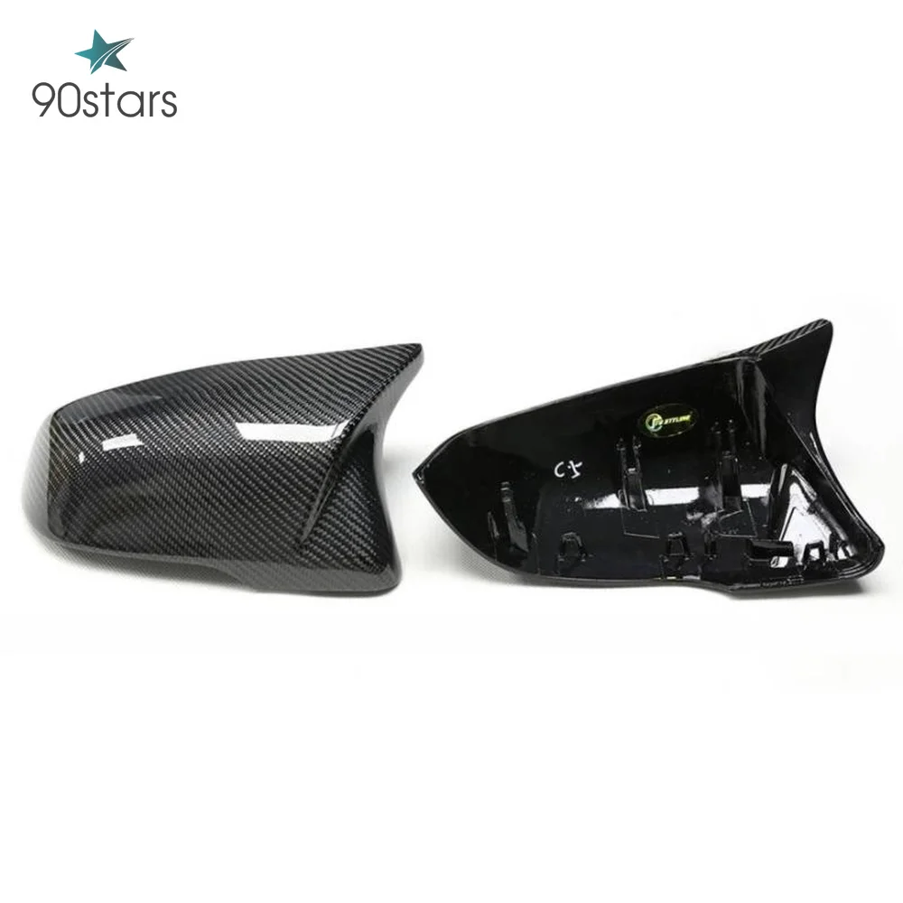 Замена крышки зеркала из углеродного волокна шапки в виде ракушки для BMW X1 F48 F45 F49