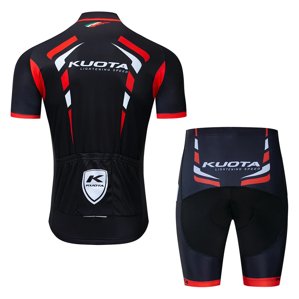 KUOTA Pro Набор Джерси для велоспорта, Мужская одежда для горного велосипеда, 9D гелевые шорты с подкладкой, MTB Одежда для велоспорта