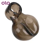 Силиконовое кольцо для мошонки OLO кольцо на пенис для задержки эякуляции, связывание целомудренность, многоразовое