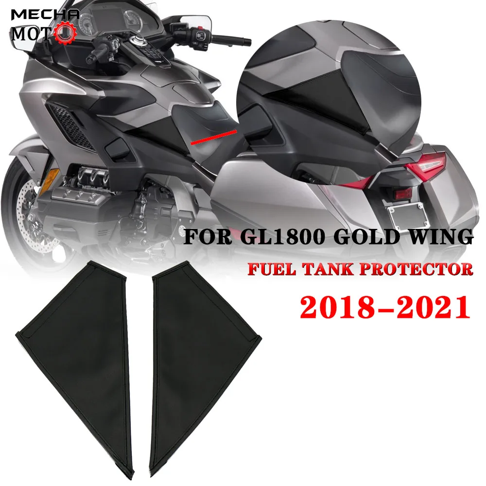 

Fuel Tank Mini Bra Sticker Protector applique Stickers Motorcycle Side Tank Scratch Caps For HONDA goldwing 1800 GL1800 F6B