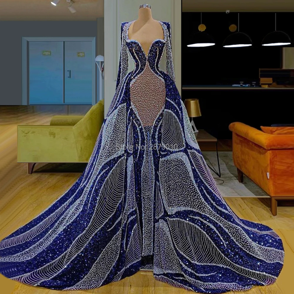 2020 Новое поступление вечернее платье русалки без рукавов металлическое