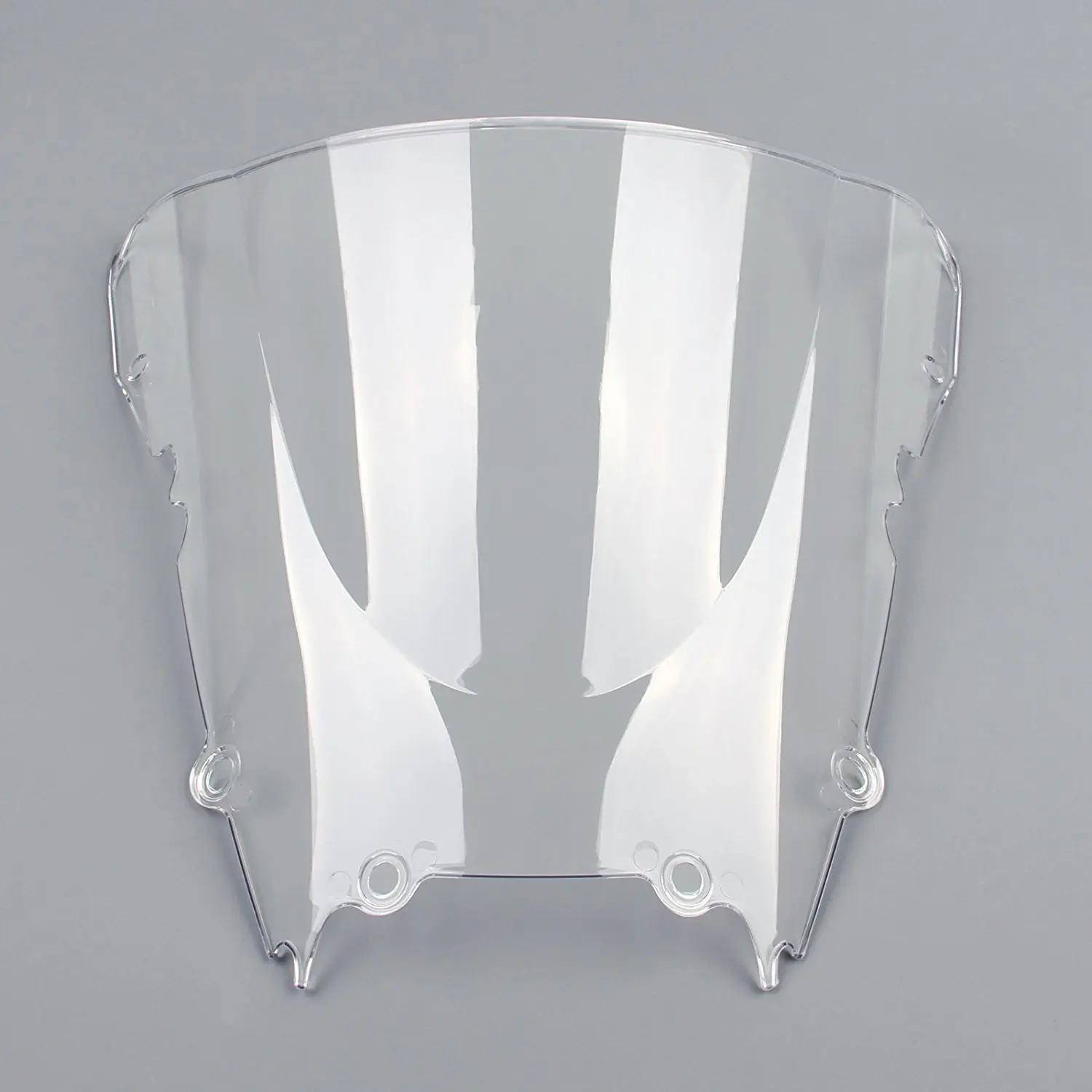 Motorcycle Clear Double Bubble Windscreen Windshield Screen ABS Shield Fit For Yamaha YZF R6 YZF-R6 1998-2002