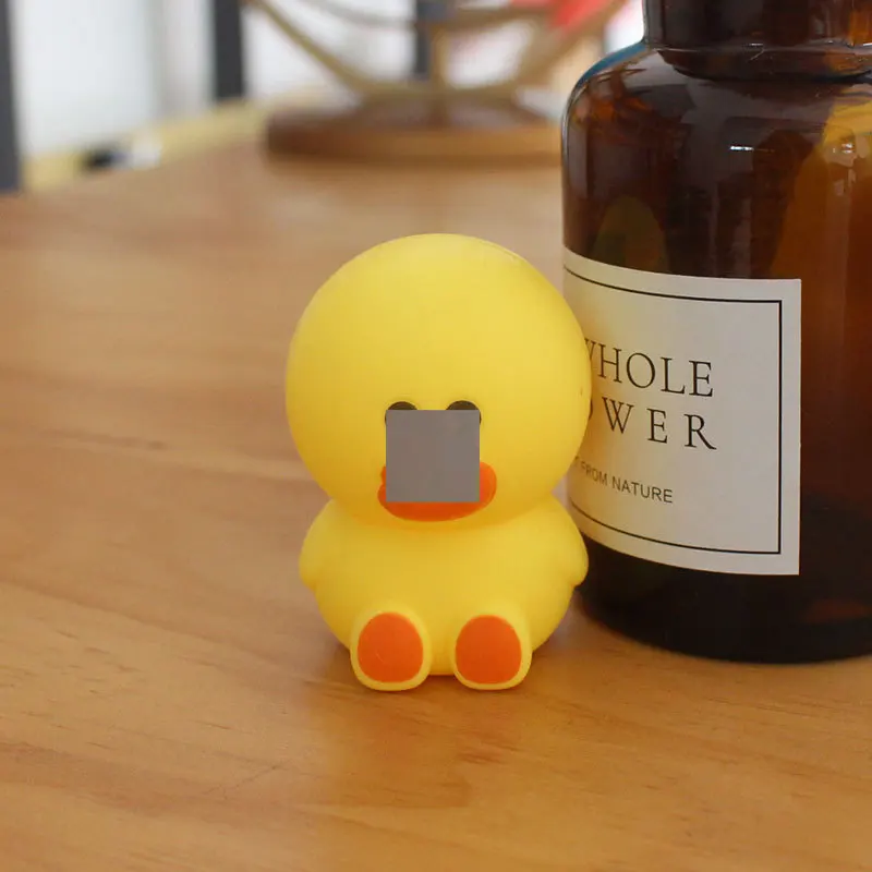 Пластиковая кукла из песчаного зерна маленькая Желтая утка креативное украшение