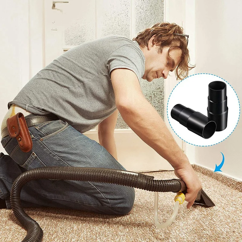 

2 Pieces Vacuum Hose Adapter Cleaner Hose Universal Adapter Converter, 32mm 35mm 40mm Hose Reducer for Most Vacuum