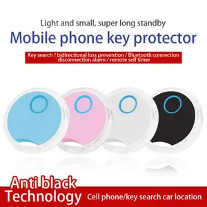 1pc anti lost keychain bluetooth 4 0 key finder device mobile phone lost alarm bi directional finder smart tag gps tracker free global shipping