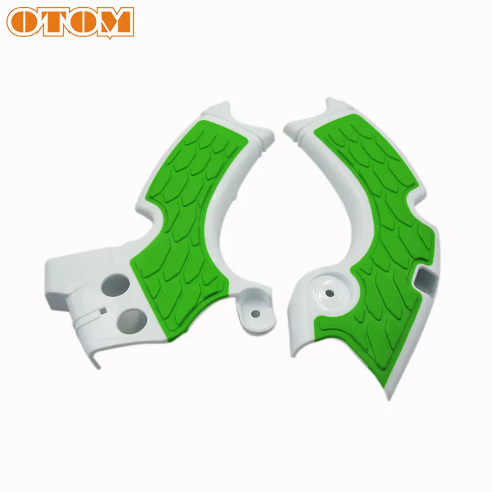 

OTOM X-Grip Frame Guard Protection Cover For KAWASAKI KX250F 2015-2018 Pit Dirt Bike MX Motocross Enduro Plastic Frameguards