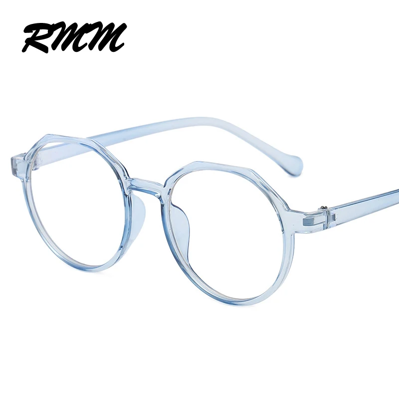 Унисекс ретро круглые простые очки с защитой от излучения декоративные