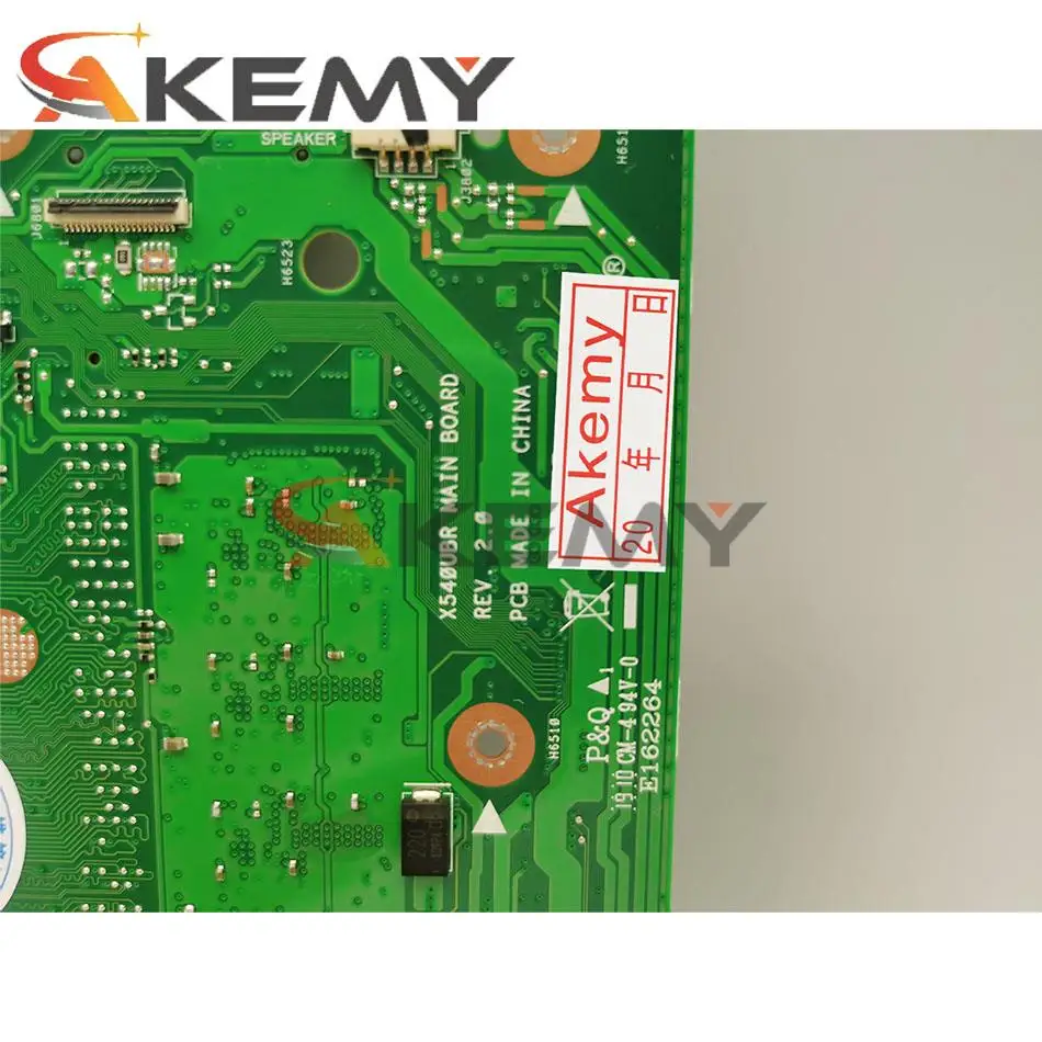 akemy x540ubr notebook mainboard for asus x540ub x540ubr x540uv laptop motherboard mainboard i7 7500u 8gb ram v2g tested 100 ok free global shipping