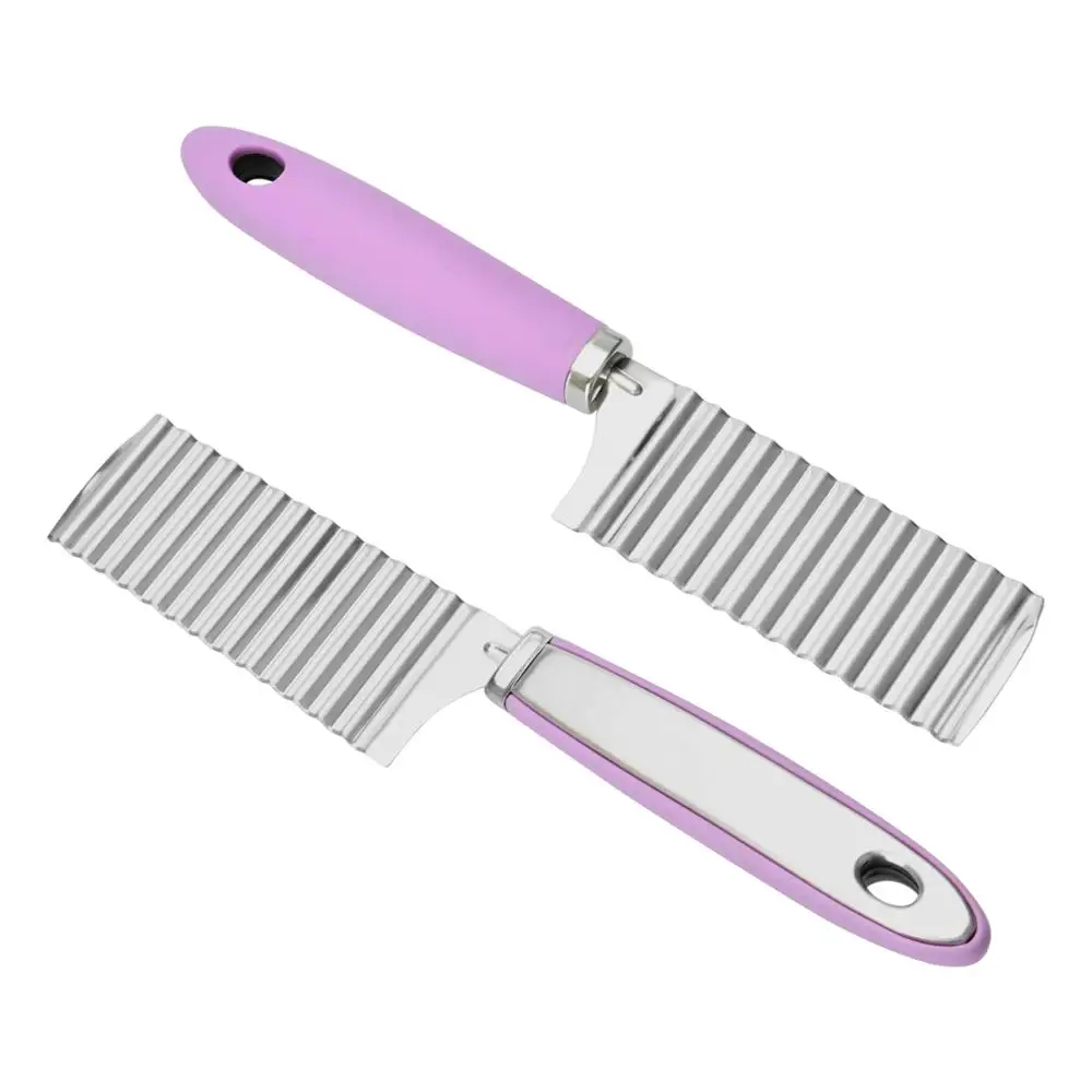 FISSMAN волнистый нож из нержавеющей стали ручные фри резаки для картофеля овощей