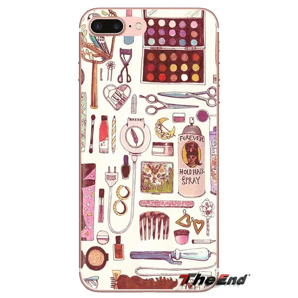 Розовый косметический продукт для девочек Xiao mi 6 A1 Max x 2 5X 6X Red Note 5 5A 4X 4A A4 4 3 Plus Pro