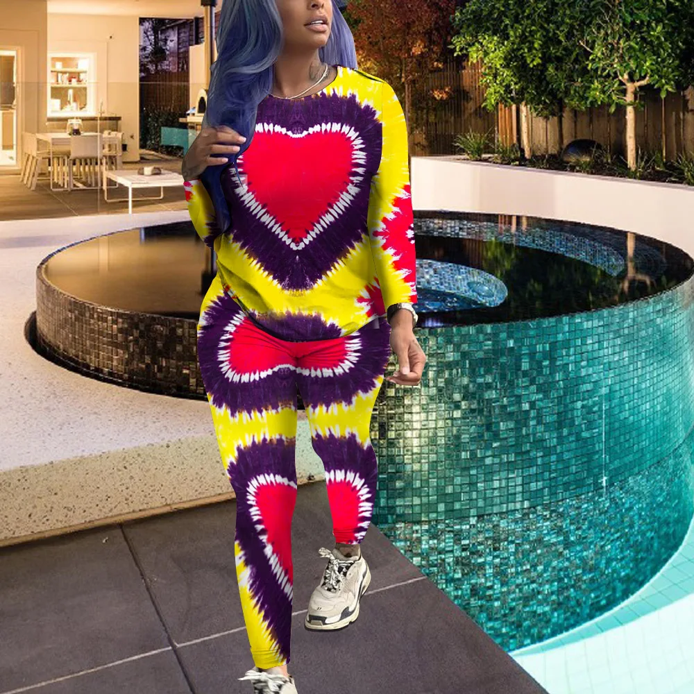 Европейская и американская мода круглый воротник многоцветная Мода принт в