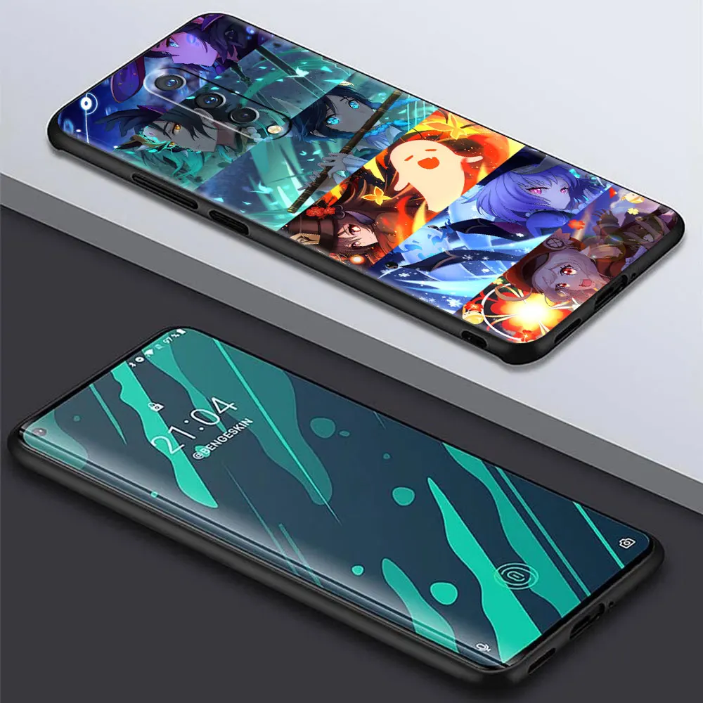 Черный мягкий чехол для OnePlus 8T 9 8 7 Pro Nord N10 Z N200 N100 CE 7T 9R 5G противоударный силиконовый