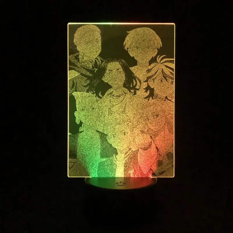 

Two Tone Led Light Two Tone 3D Lamp Kid Remote Control Two Tone Lamp Tokyo Revengers Japanese Anime Manga Color Changing