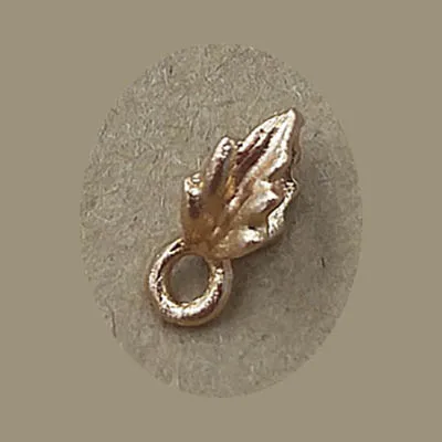 KC gold 20 шт. кулон Bails зажим Разъем Золото Серебро флигрэ застежка в виде листа аксессуары поставки для Diy ювелирных изделий 7*11 мм - Цвет: KC gold