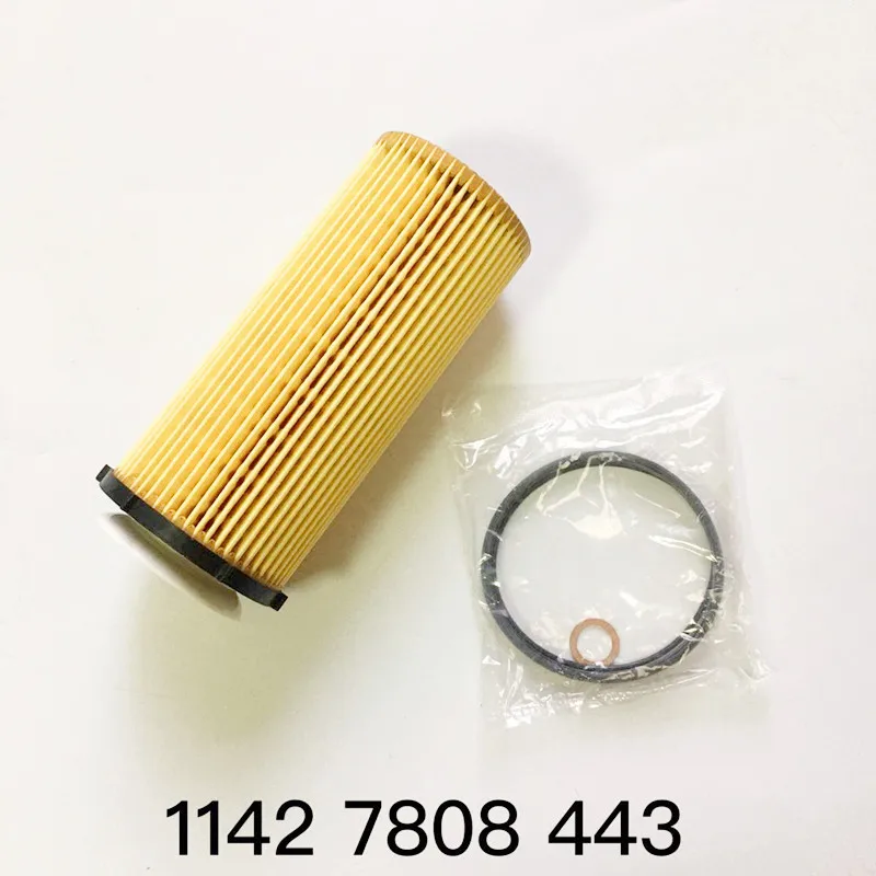 Масляный фильтр 11427808443 1 шт. для BMW 3 E90 E91 E92 E93 325d 330d/BMW 5 F10 F11 F07 525d 530d 535d/BMW 7 F01 F02 F03 F04