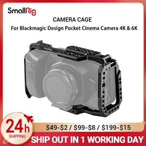 Камера SmallRig bmpcc 4k Cage, Карманная камера Blackmagic 4k  6K для карманного кинотеатра, 4K6K, BMPCC 4K 2203B
