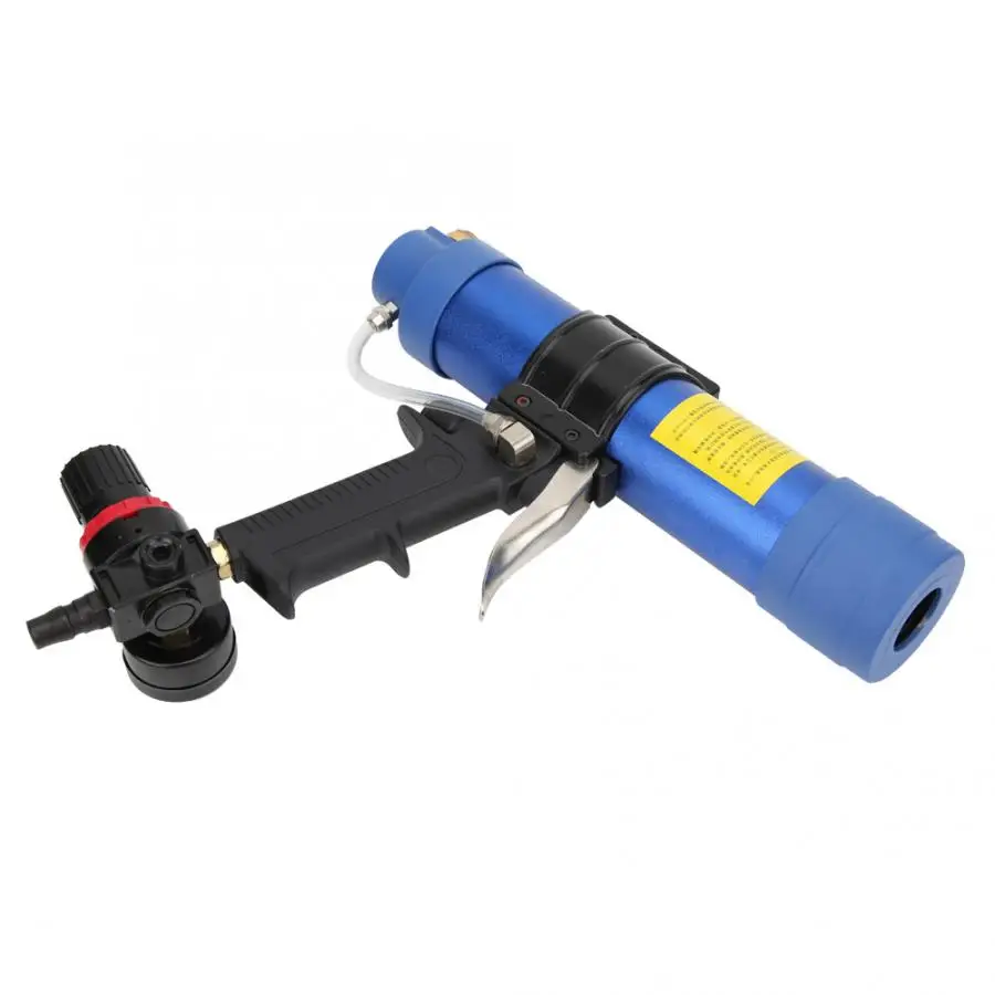 Пневматический стеклянный клеевой пистолет Q3 310 мл силиконовый с регулируемой