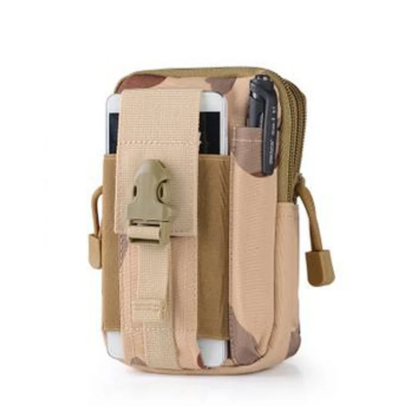 

Men Tactical Molle Pouch Belt Waist Pack Bag Small Pocket Military Running Pouch Camping Bags Mobile Phone Wallet Travel Tool