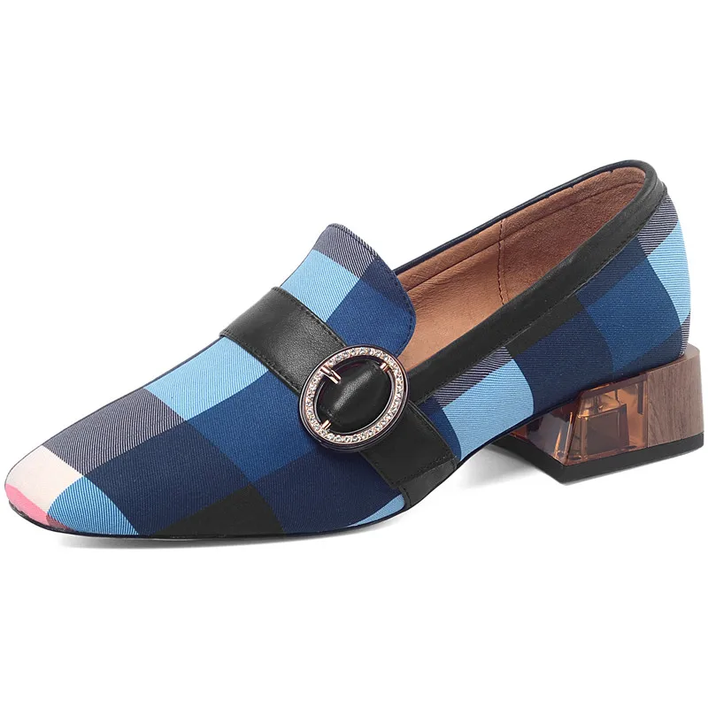 FEDONAS Женская деловая обувь в ретро стиле Туфли лодочки с мелким мыском для женщин